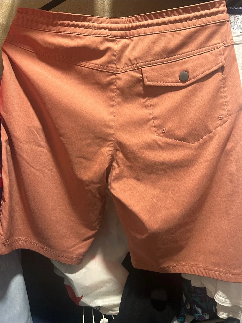 Even Tide Men's Coral shorts with Drawstring Waist
